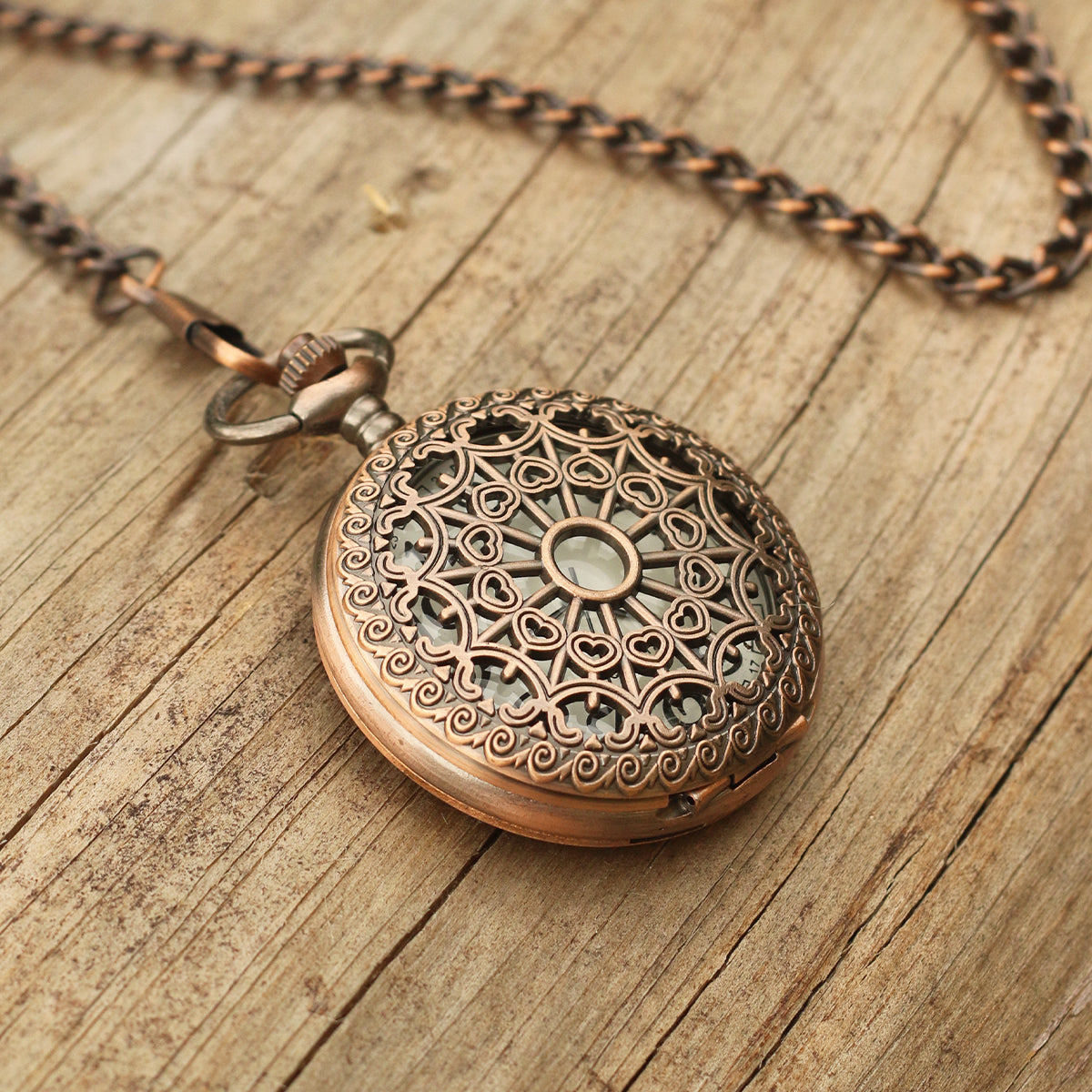 Antique Pocket Watch with Chain