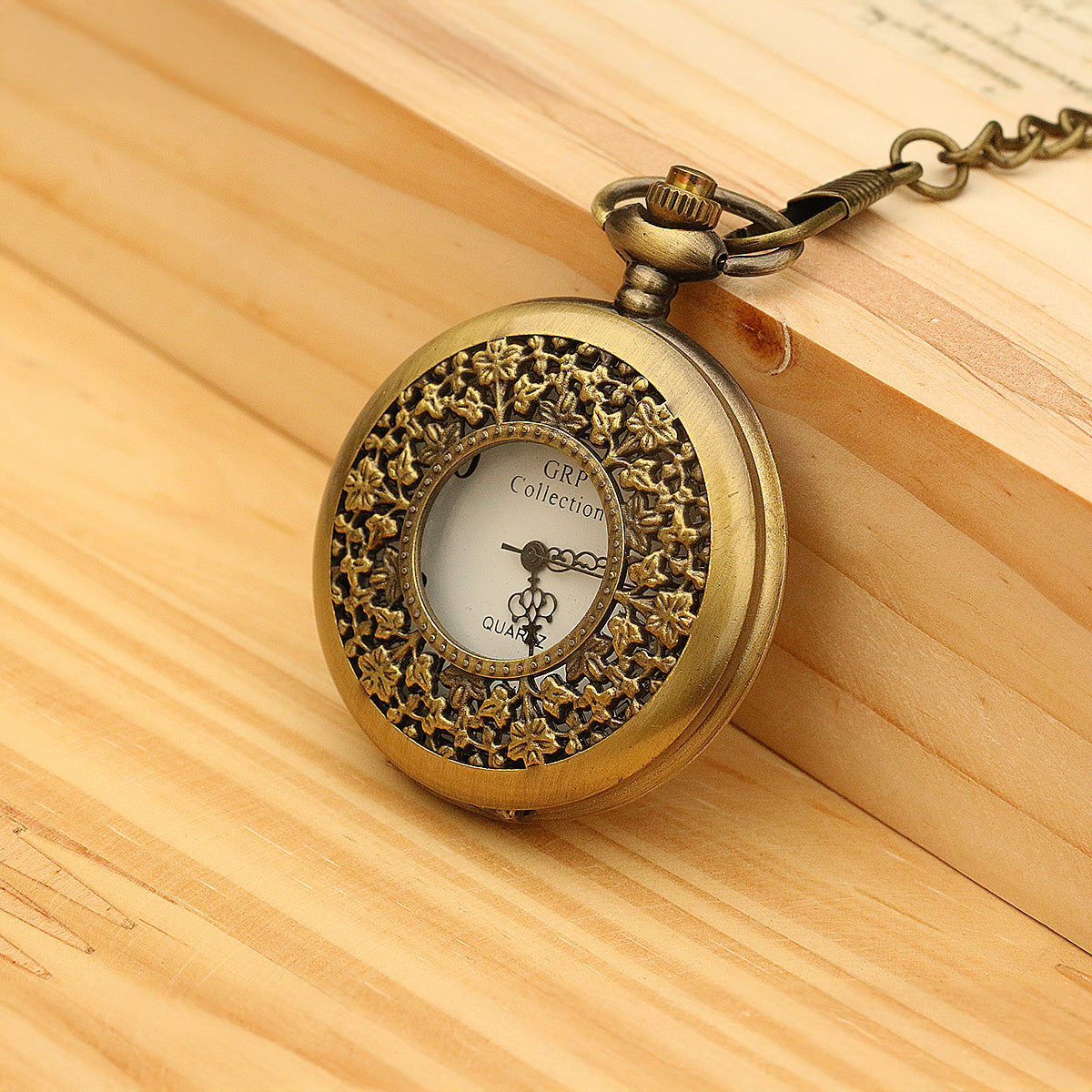 Antique Pocket Watch with Chain