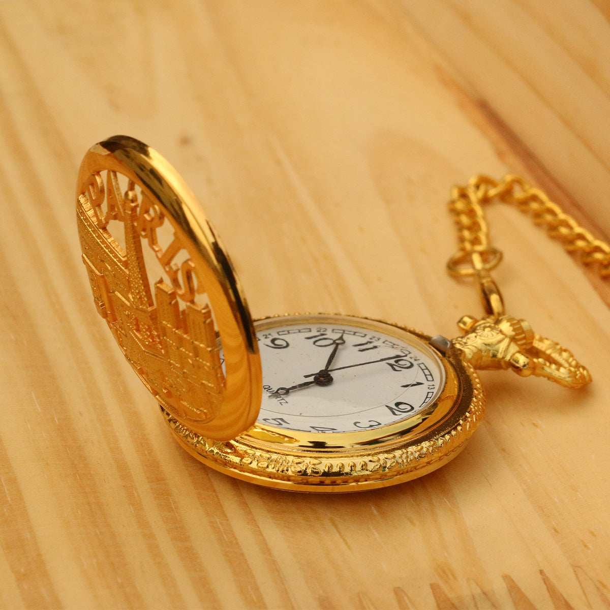 Antique Pocket Watch with Chain