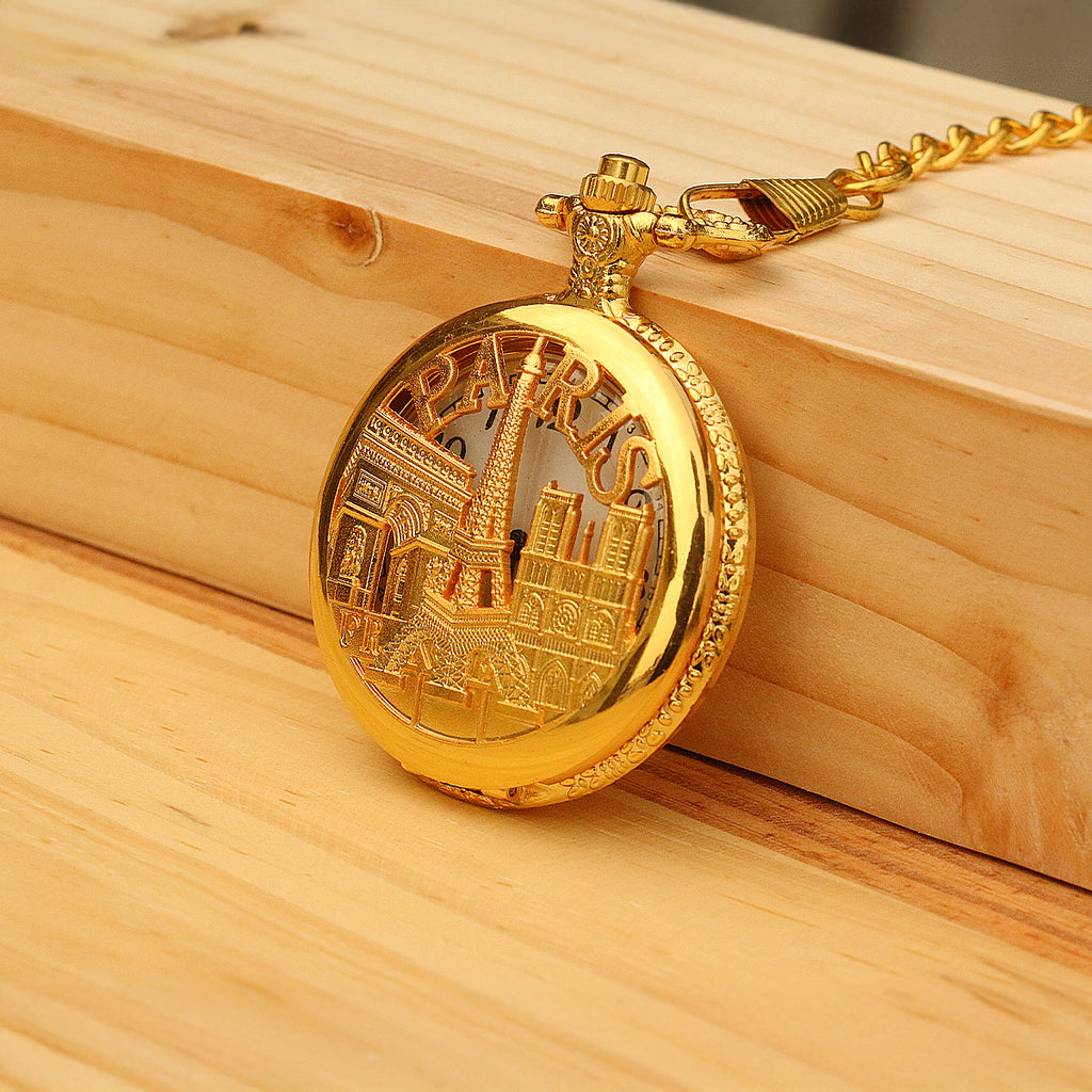 Antique Pocket Watch with Chain