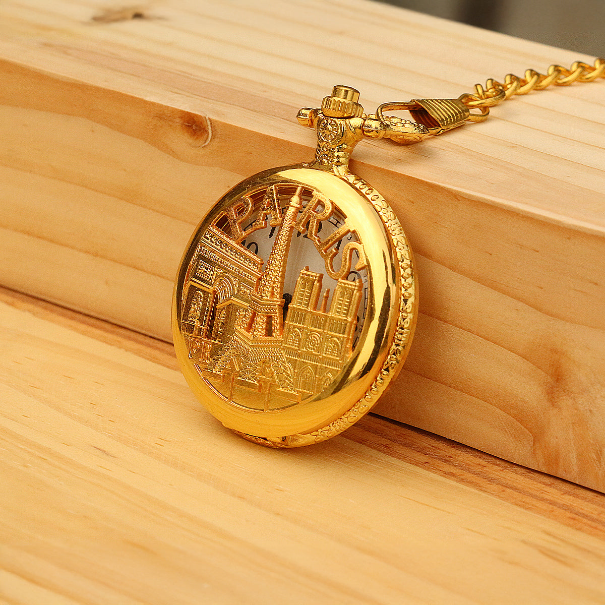Antique Pocket Watch with Chain