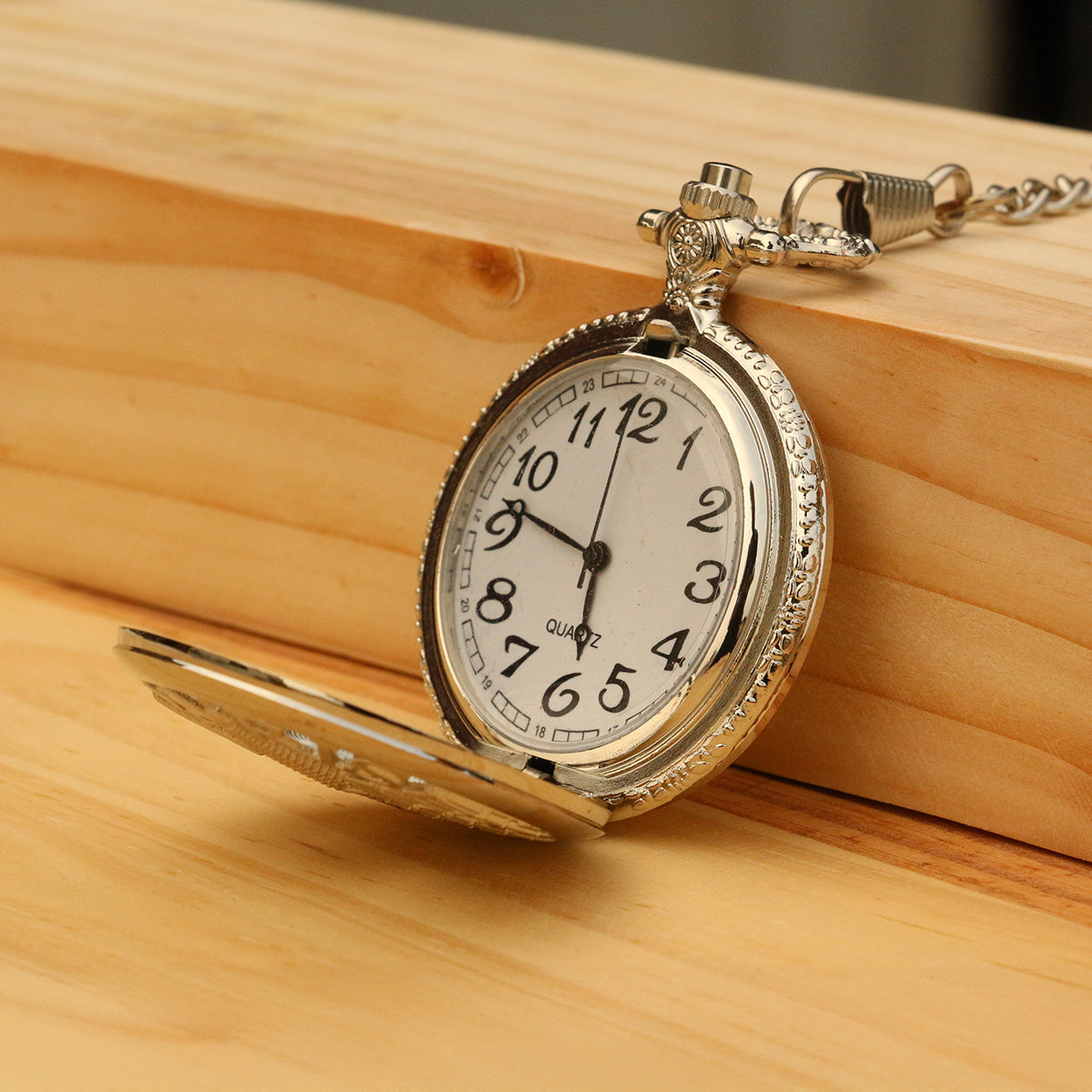 Antique Pocket Watch with Chain