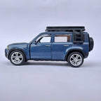 Diecast 1:32 Scale Metal Pull Back Car Toy for Kids with Openable Doors, Light & Music.