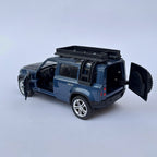Diecast 1:32 Scale Metal Pull Back Car Toy for Kids with Openable Doors, Light & Music.