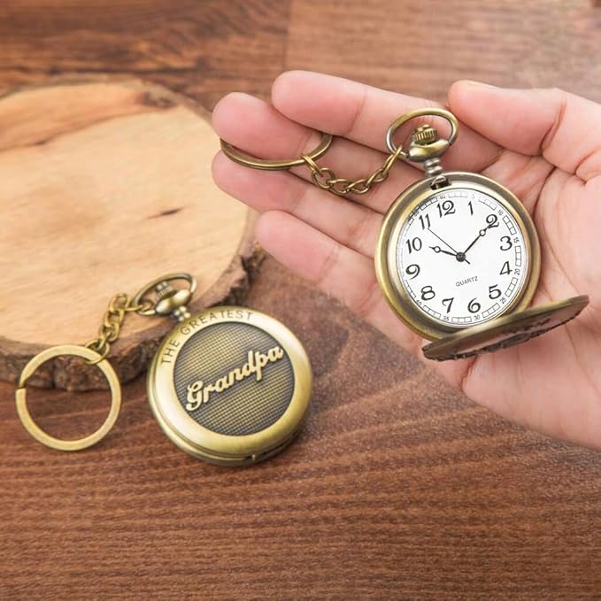 Antique Pocket Watch with Chain