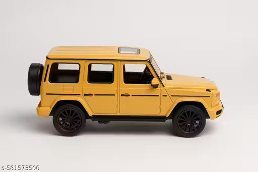 Diecast 1:32 Scale Metal Pull Back Car Toy for Kids with Openable Doors, Light & Music.