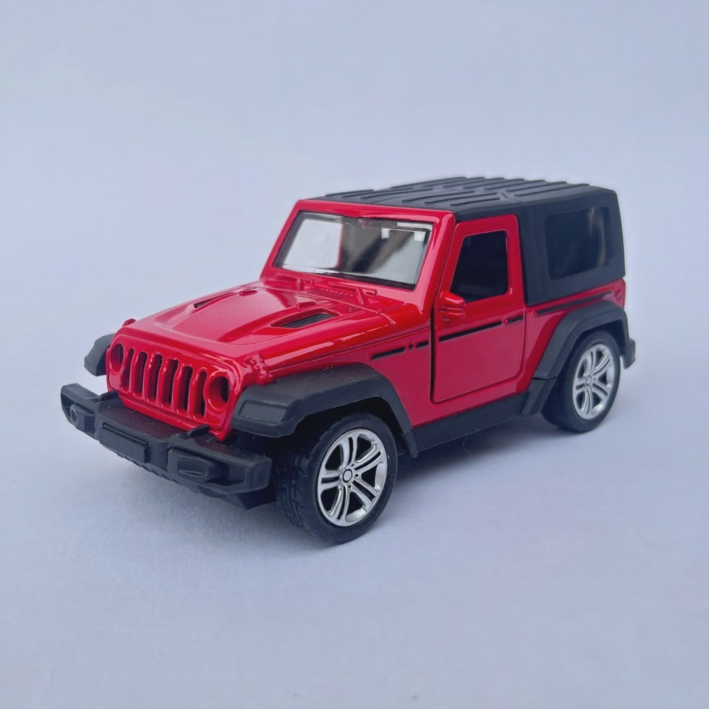 Diecast 1:32 Scale Metal Pull Back Car Toy for Kids with Openable Doors, Light & Music.