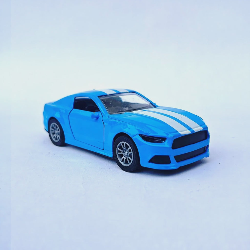 Diecast 1:32 Scale Metal Pull Back Car Toy for Kids with Openable Doors, Light & Music.