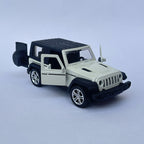 Diecast 1:32 Scale Metal Pull Back Car Toy for Kids with Openable Doors, Light & Music.